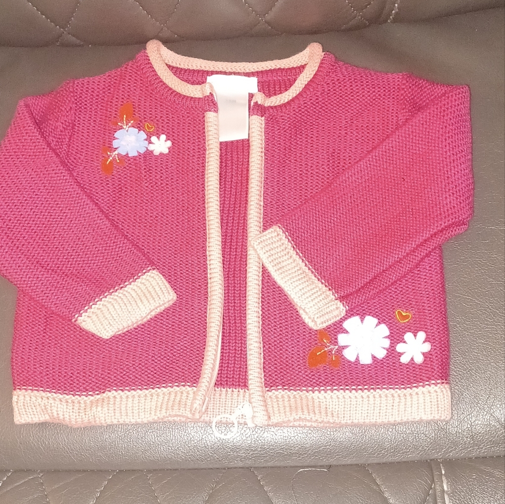 Liz Claiborne baby girl cardigan